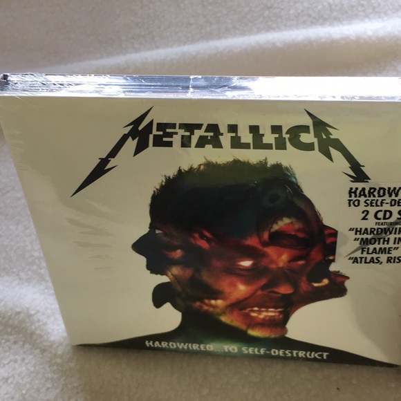 🍀METALLICA 2CD SET HARDWIRED - Picture 3 of 3